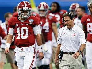 Nick Saban recently responded to AJ McCarron 's comments about ...