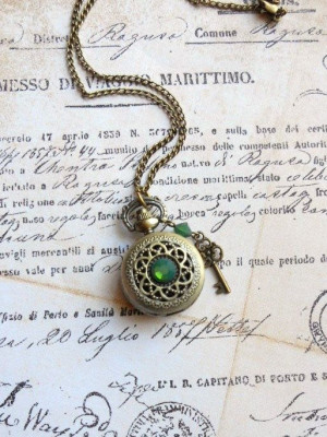 Wizard of Oz Emerald City Locket from Buttercup Jewelry