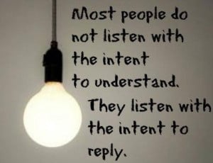 Listen Quotes And Sayings Listening quote most people