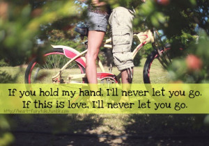 ... 500 mylife untold: If you hold my hand, I’ll never let you go.If