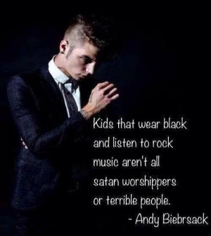 Black Veil Brides ~ Andy Biersack (sorry about the miss spell of his ...