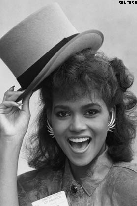 then halle berry halle berry tips a hat in london november 4 1986
