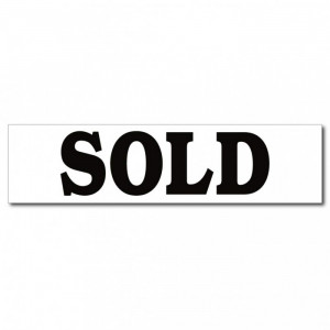 sold rider signs