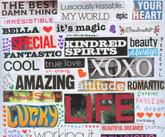 Quote Collage Tumblr Brave, collage, life, love,