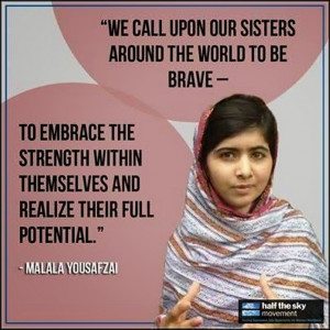 ... Quotes, Malala Yousafzai Quotes Education, Malala Yousafzai School