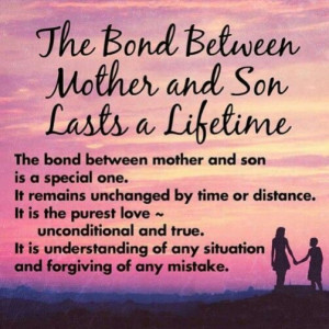 Mother Son Bond Quotes | Pin it 6 Like Image