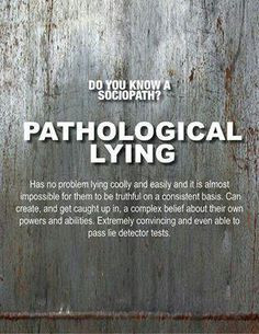 My ex...can vehemently deny--going as far as to swear on his mother's ...