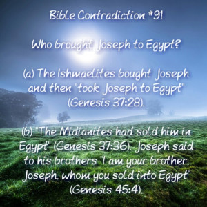 Bible Contradiction #91