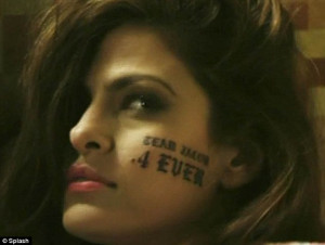 Eva Mendes gets fake Twilight Tattoo in hilarious Hangover sketch at ...