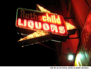 ... Liquors. A really funny neon sign - a true stupid signs treasure