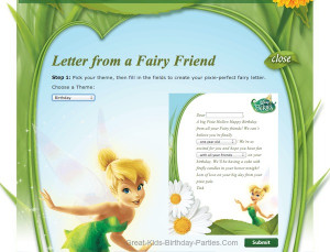 TinkerBell Party Ideas