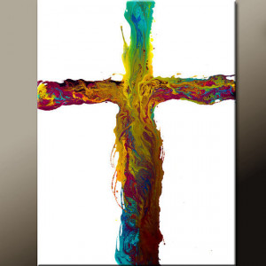 Circle S Abstract Canvas Art