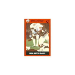 Autograph Warehouse 91763 1984 Gator Bowl Football Card Oklahoma State ...