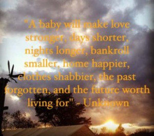 Baby Will Make Love Stronger 2. A Baby Will Make Love Stronger