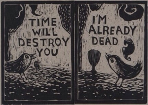 scary quote Black and White creepy weird horror crazy dark deep morbid ...