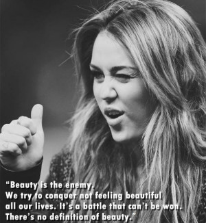 Miley Cyrus quote