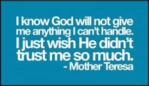 faith #Mother #Teresa #quotes #trust