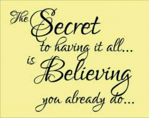 The Secret.....
