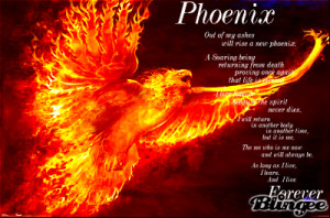 Phoenix with poem... Picture #12...
