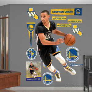 Stephen Curry - Point Guard Wall Decal