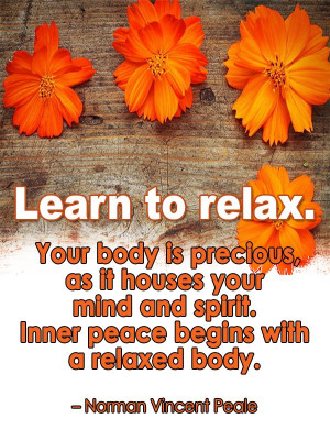 learn to # relax