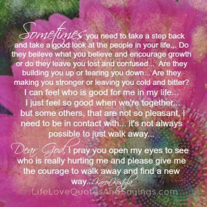 Look At The People In Your Life..