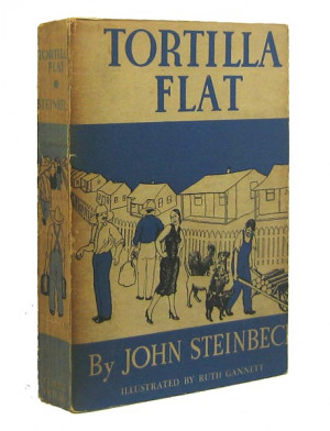 books0977:Tortilla Flat. John Steinbeck. Cover artist Ruth Gannett ...