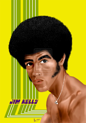 Enter The Dragon Jim Kelly Jim kelly color by macthorn