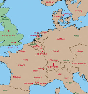 Western Europe Map Quiz