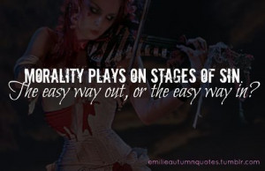Emilie Autumn quote. Nothing could explain the twisted reality of ...