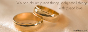 Wedding Rings Facebook Profile Cover