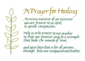 healing quotes with images | Prayers for Healing - Cure The Sick With ...