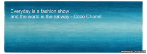 Fashion Quote Ombre Blue Cover Comments