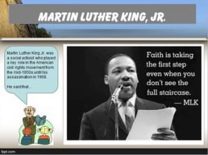 MLK Quotes Writing Practice: RACE Strategy W8.2