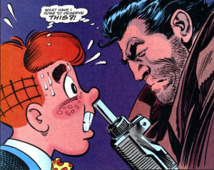 The Punisher Comic Quotes When i talk to non-comic