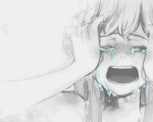 sad anime girl | Tumblr