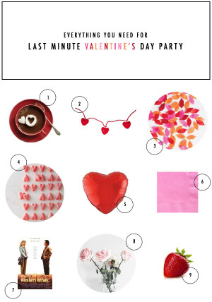 Last Minute Valentine's Day Party | Oh Happy Day!