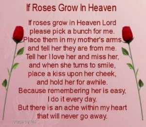 mother in law poem | Happy Birthday To My Mom In Heaven Quotes 2013 ...