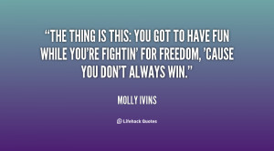 Molly Ivins Quotes and Images