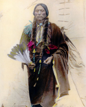 1911) was a Native American Indian leader, the son of Comanche chief ...