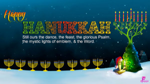 Hanukkah-Quote-Greetings-Card-Wishes-Sayings-with-Wallpaper