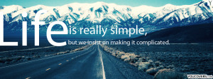Facebook covers quotes about life for timeline - Confucius - Life is ...