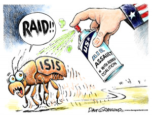 political cartoons on isis