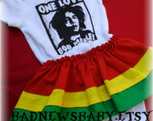 Bob Marley Onesie Rasta Dress