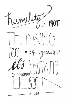 Humility :: C.S. Lewis