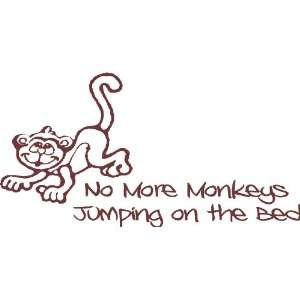 Jumping on the Bed Removable Childrens Wall Quote Home & Kitchen