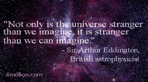Sir Arthur Eddington Quote About The Universe