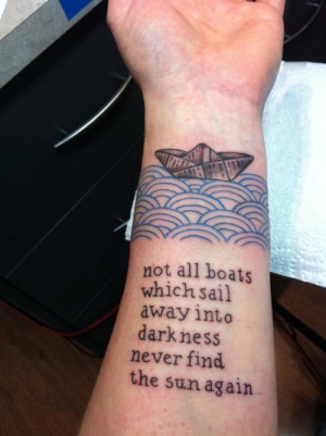 Forearm Quotes Tattoo