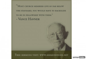 Vance Havner Quote