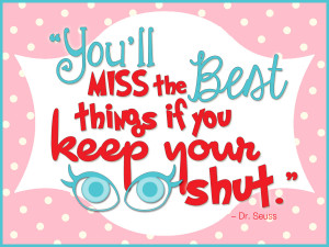 Quotes: Journaling Solutions: Mar/Apr 2013, Dr. Seuss Inspired Quotes ...
